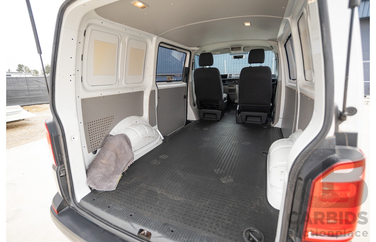 06/2019 Volkswagen Transporter TDI 400 SWB LOW FWD T6 MY19 Van White Turbo Diesel 2.0L