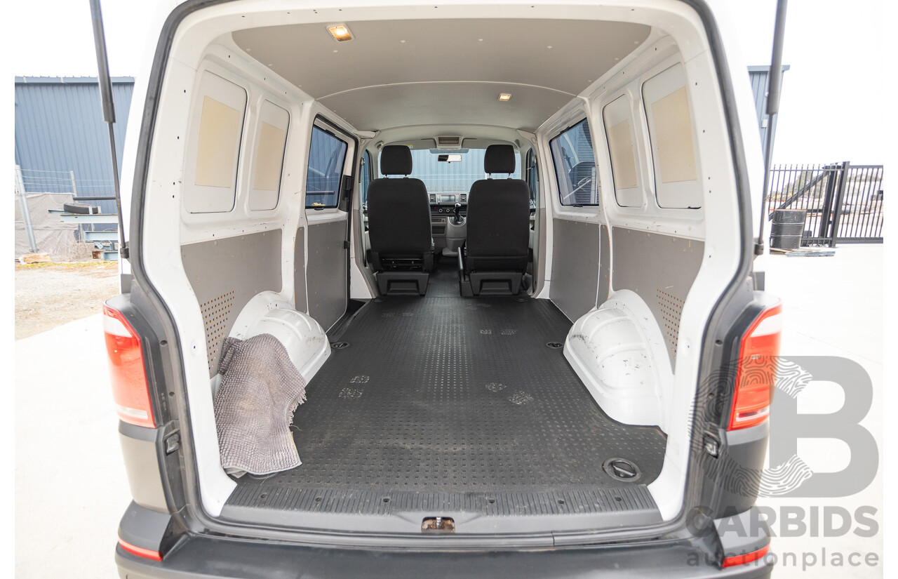 06/2019 Volkswagen Transporter TDI 400 SWB LOW FWD T6 MY19 Van White Turbo Diesel 2.0L