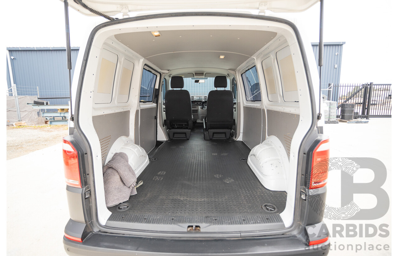 06/2019 Volkswagen Transporter TDI 400 SWB LOW FWD T6 MY19 Van White Turbo Diesel 2.0L