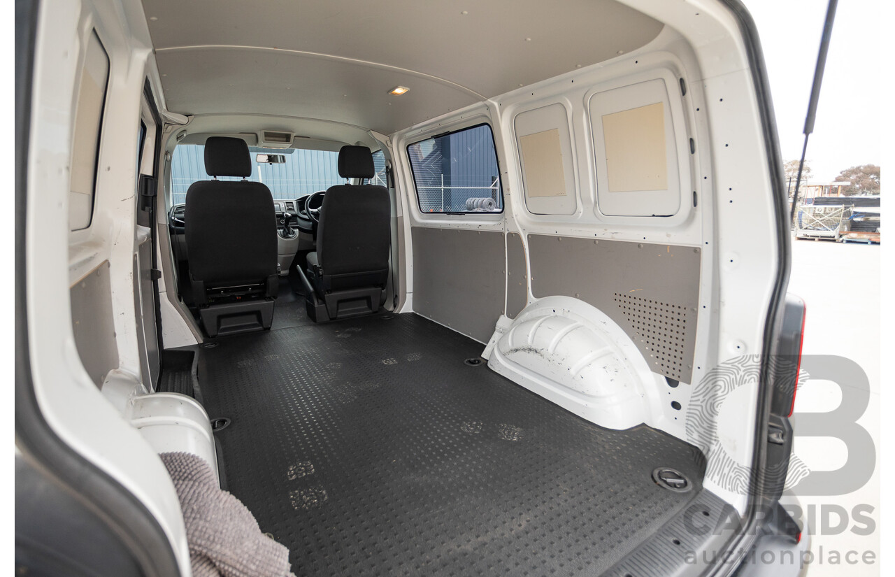 06/2019 Volkswagen Transporter TDI 400 SWB LOW FWD T6 MY19 Van White Turbo Diesel 2.0L