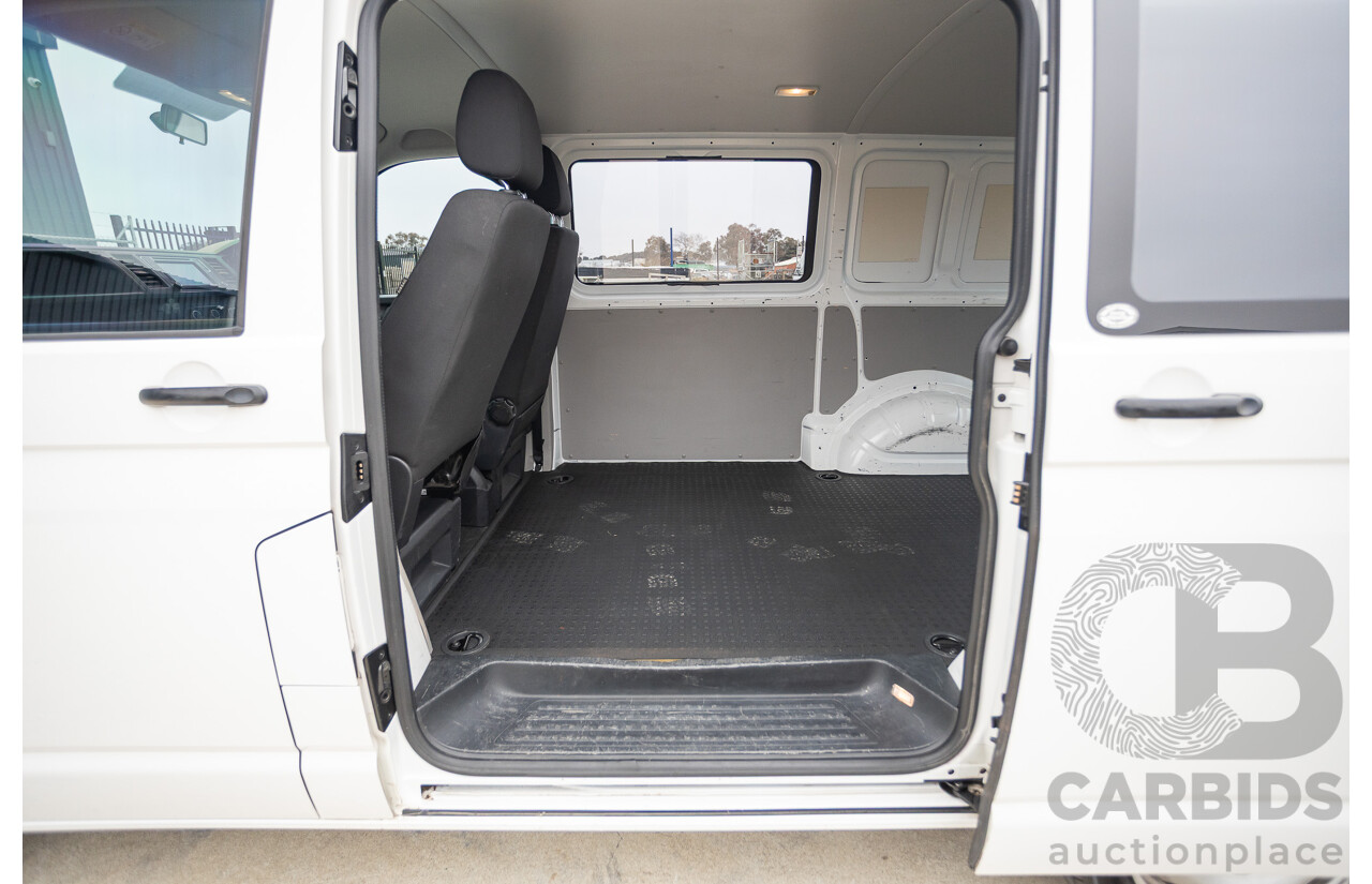 06/2019 Volkswagen Transporter TDI 400 SWB LOW FWD T6 MY19 Van White Turbo Diesel 2.0L