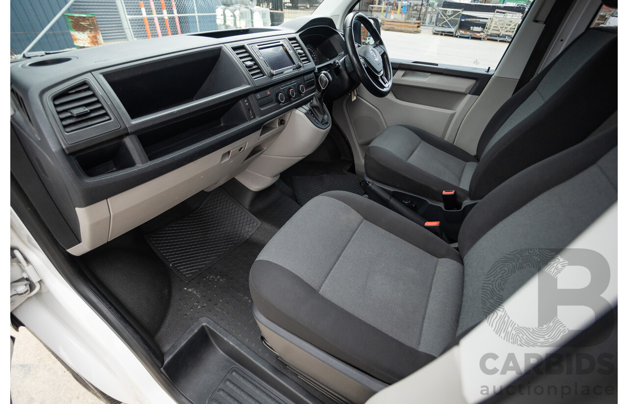 06/2019 Volkswagen Transporter TDI 400 SWB LOW FWD T6 MY19 Van White Turbo Diesel 2.0L