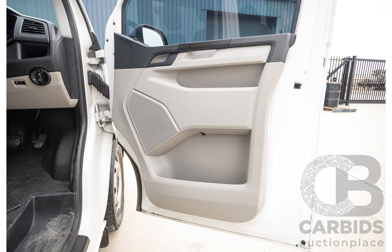 06/2019 Volkswagen Transporter TDI 400 SWB LOW FWD T6 MY19 Van White Turbo Diesel 2.0L