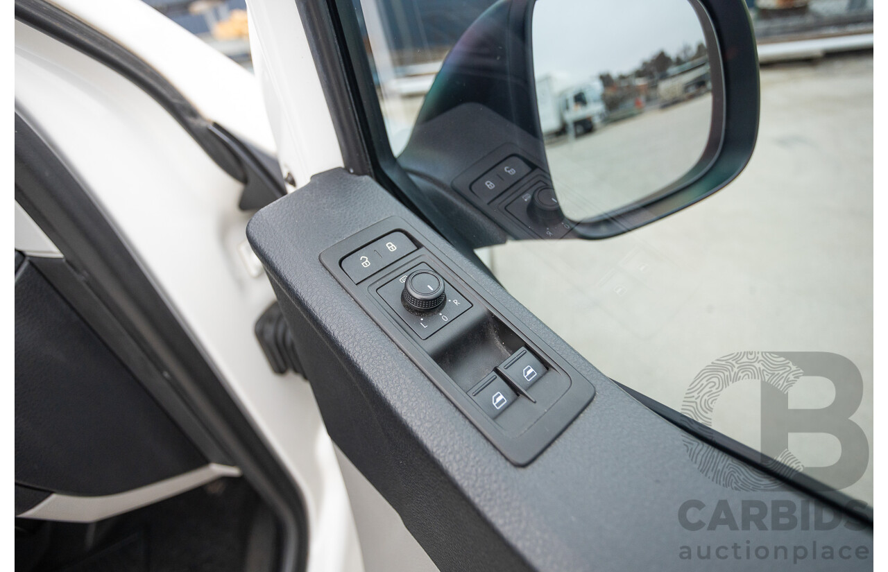 06/2019 Volkswagen Transporter TDI 400 SWB LOW FWD T6 MY19 Van White Turbo Diesel 2.0L