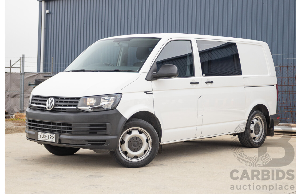 06/2019 Volkswagen Transporter TDI 400 SWB LOW FWD T6 MY19 Van White Turbo Diesel 2.0L