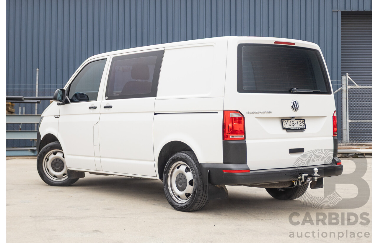 06/2019 Volkswagen Transporter TDI 400 SWB LOW FWD T6 MY19 Van White Turbo Diesel 2.0L