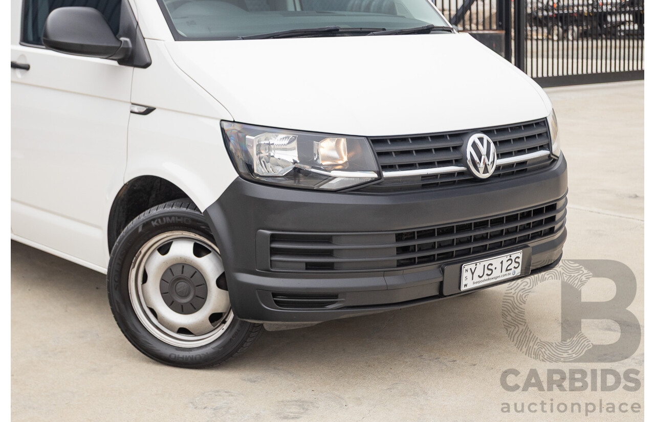 06/2019 Volkswagen Transporter TDI 400 SWB LOW FWD T6 MY19 Van White Turbo Diesel 2.0L