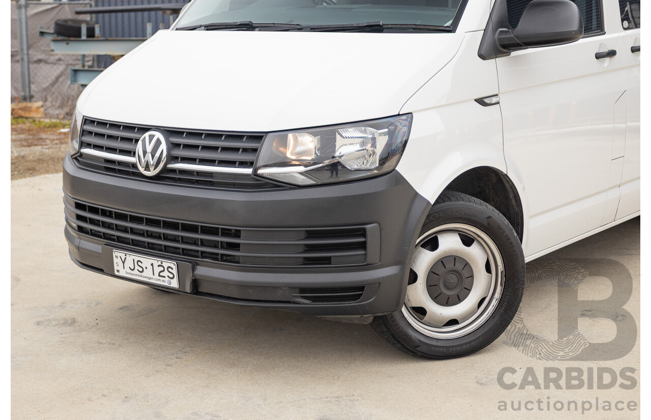 06/2019 Volkswagen Transporter TDI 400 SWB LOW FWD T6 MY19 Van White Turbo Diesel 2.0L