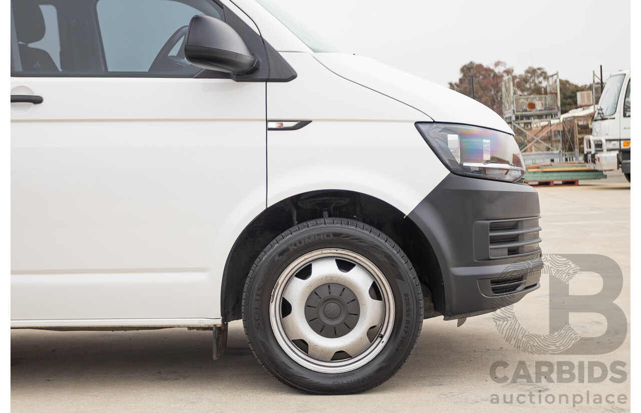 06/2019 Volkswagen Transporter TDI 400 SWB LOW FWD T6 MY19 Van White Turbo Diesel 2.0L