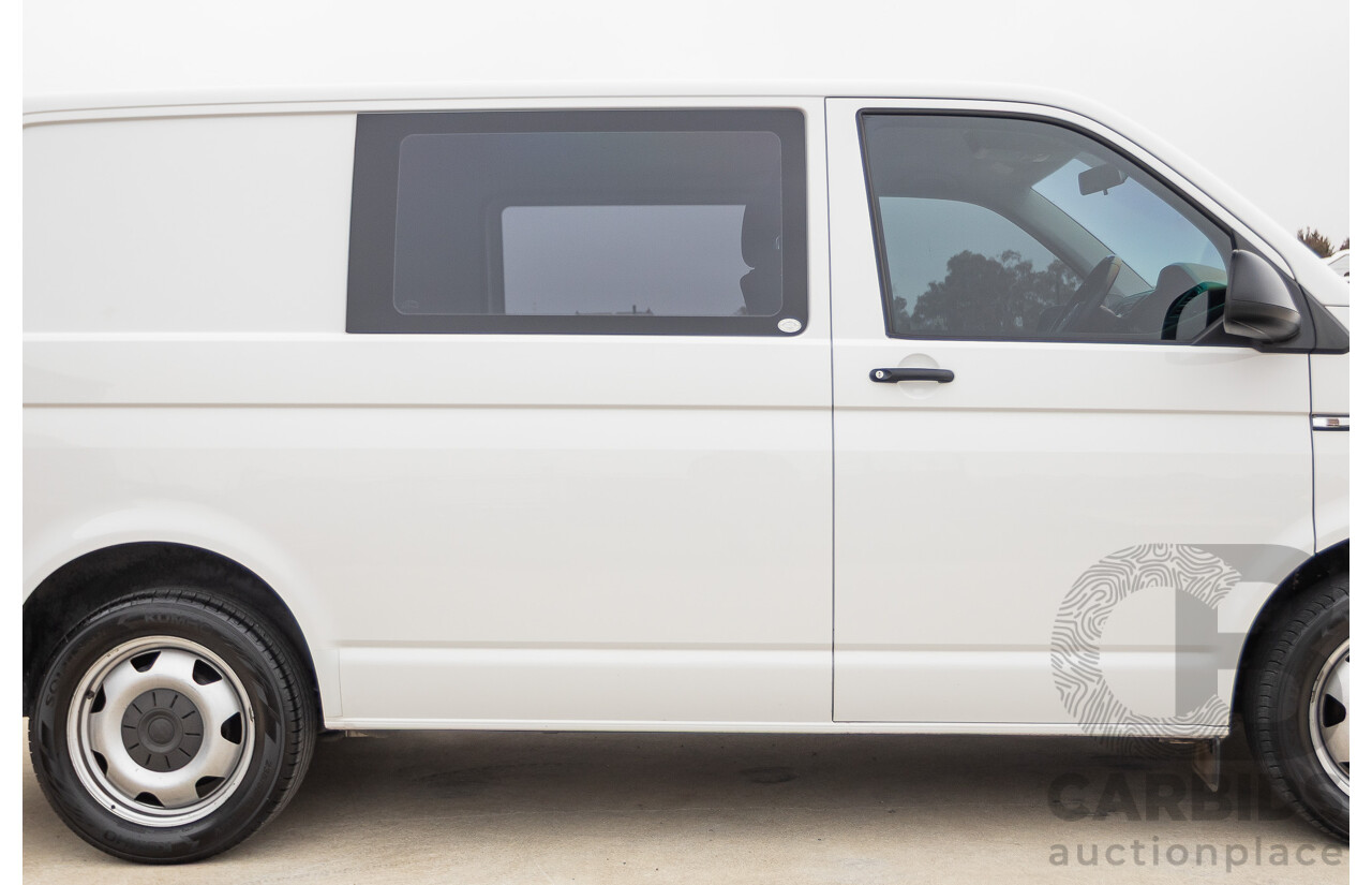 06/2019 Volkswagen Transporter TDI 400 SWB LOW FWD T6 MY19 Van White Turbo Diesel 2.0L