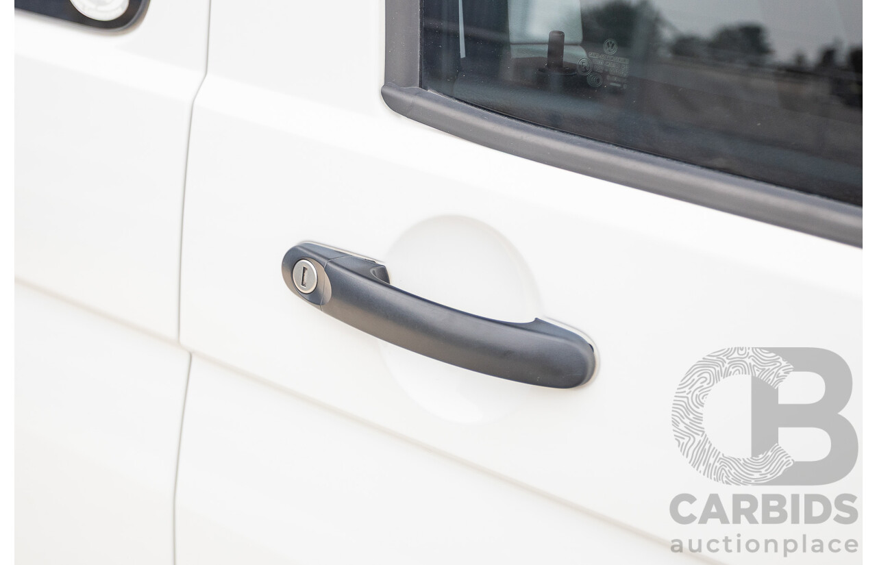 06/2019 Volkswagen Transporter TDI 400 SWB LOW FWD T6 MY19 Van White Turbo Diesel 2.0L