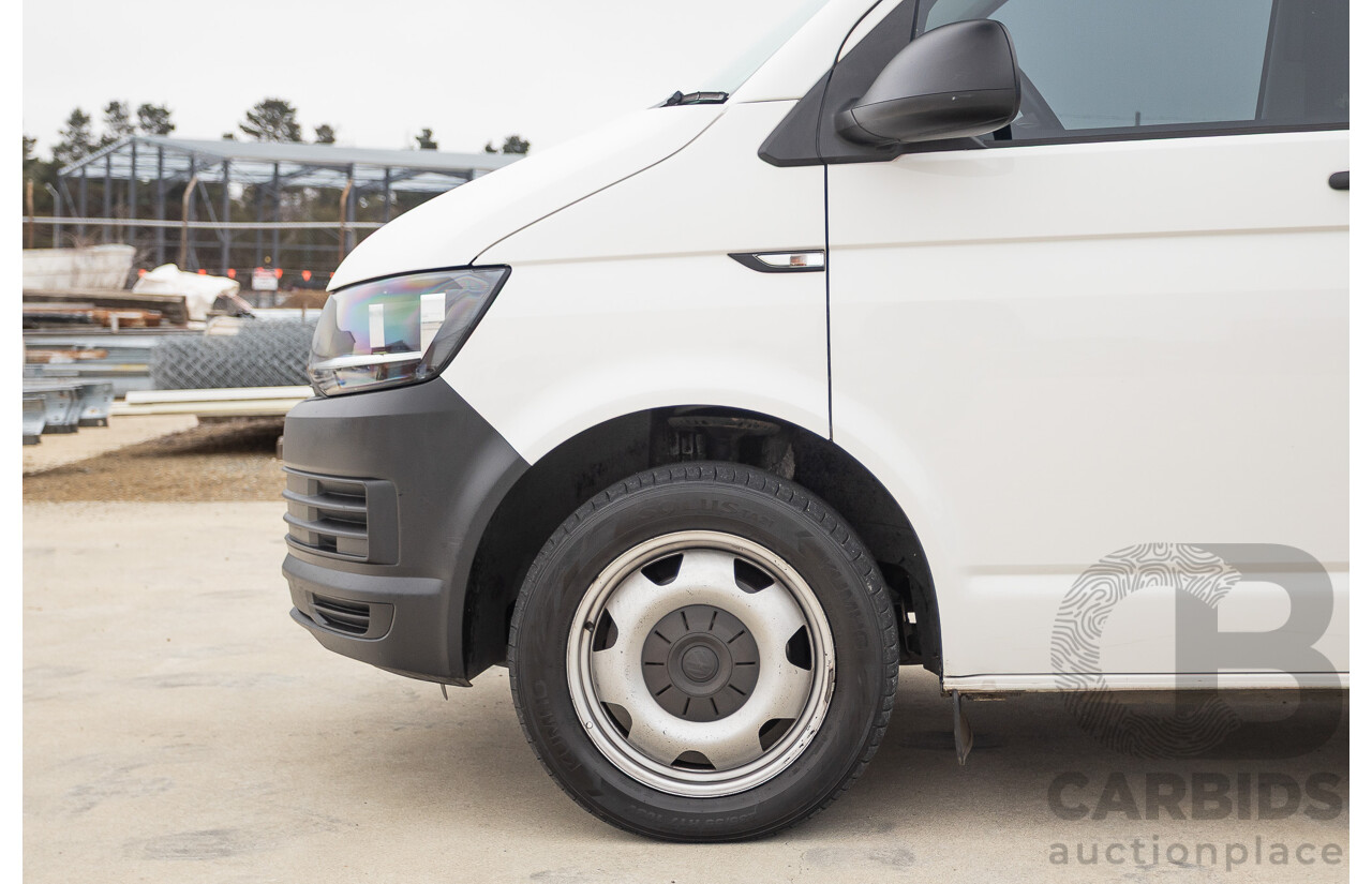 06/2019 Volkswagen Transporter TDI 400 SWB LOW FWD T6 MY19 Van White Turbo Diesel 2.0L
