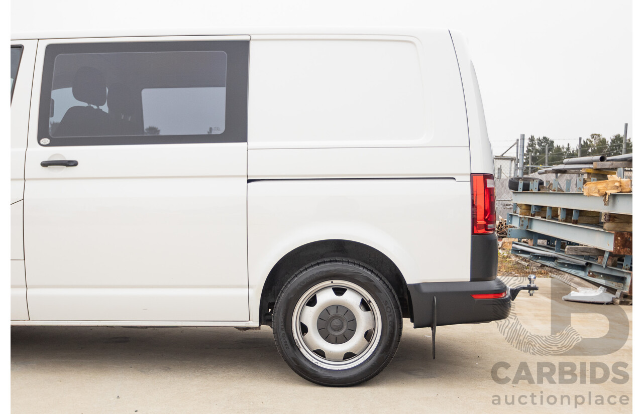 06/2019 Volkswagen Transporter TDI 400 SWB LOW FWD T6 MY19 Van White Turbo Diesel 2.0L
