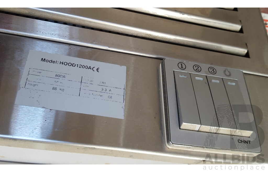 Modular Systems HOOD1200A Bench Top Filtered Hood