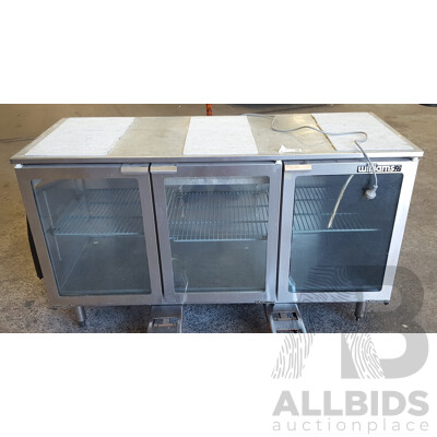 Williams Stainless Steel Three Door Under Bench Fridge