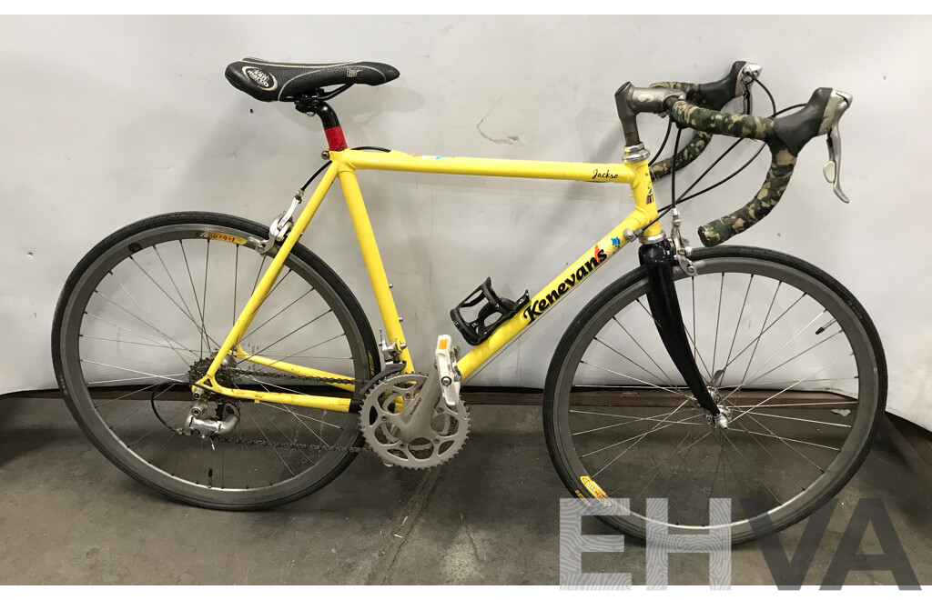 Kenevans Jackson Single Speed Kids' Racer Bike with Pair of Extra Tyres