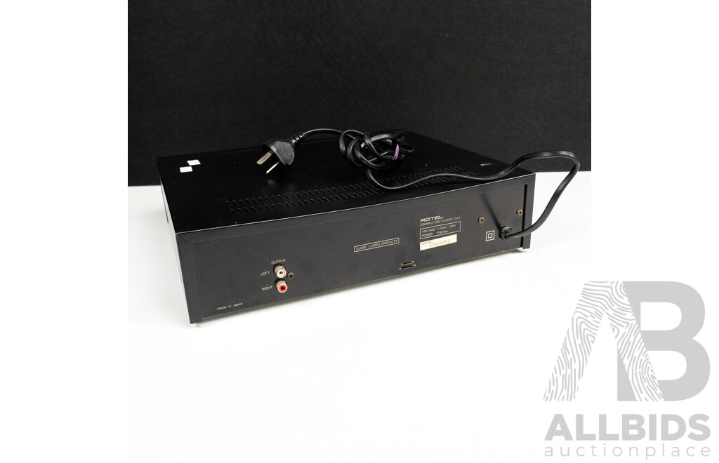 Rotel Japanese Made CD Player CDX7