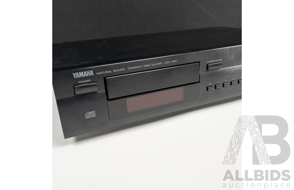 Yamaha Natural Sound Compact Disc Player CDX 480