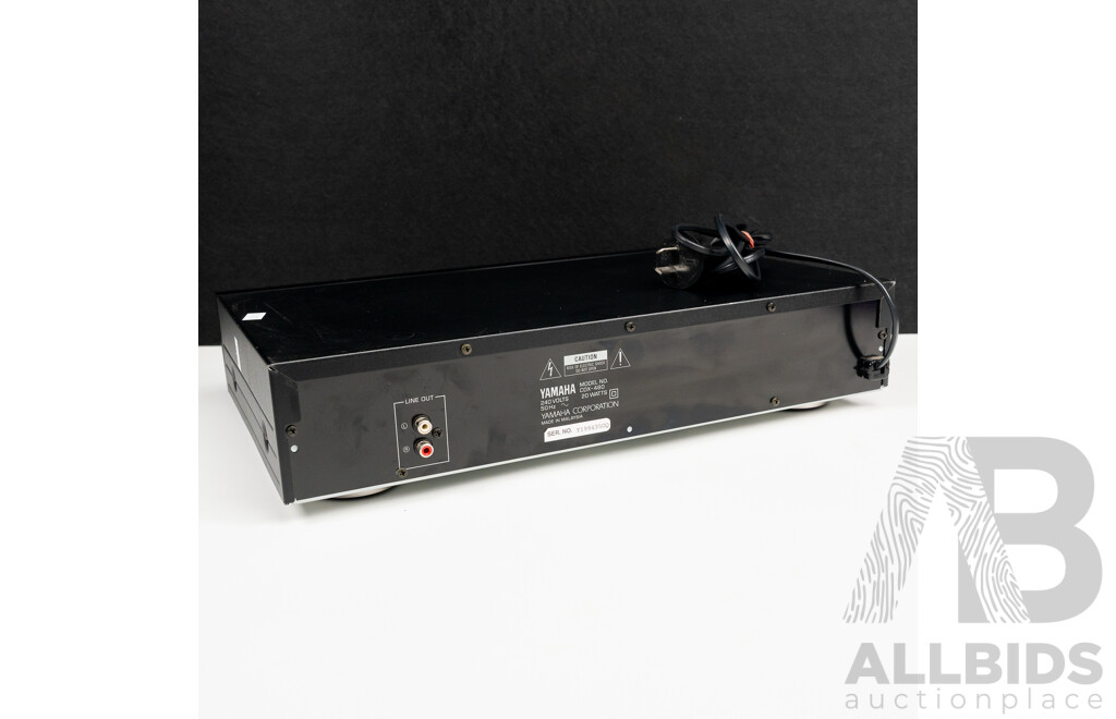 Yamaha Natural Sound Compact Disc Player CDX 480