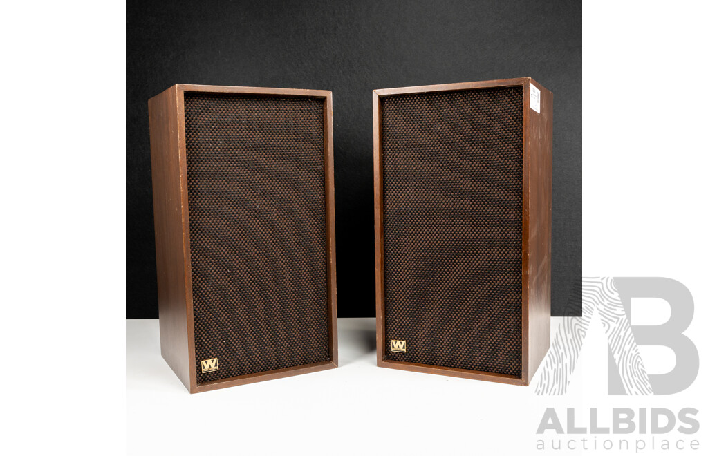 Retro Pair Wharfedale Linton 2 Speakers