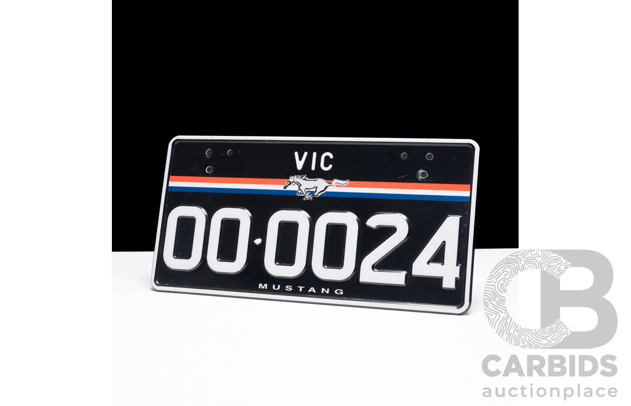 Victorian VIC Custom 6 - Digit Alpha/Numeric Number Plate OO.0024