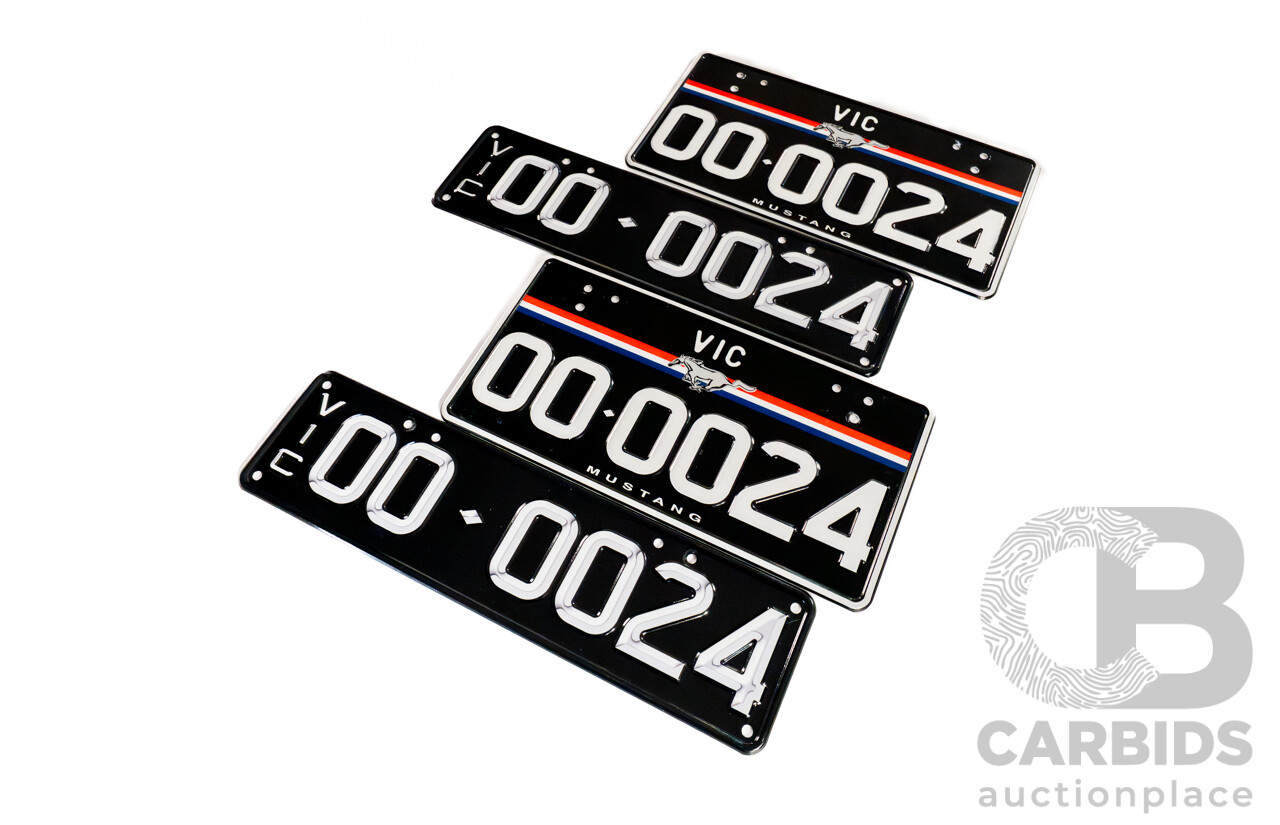 Victorian VIC Custom 6 - Digit Alpha/Numeric Number Plate OO.0024