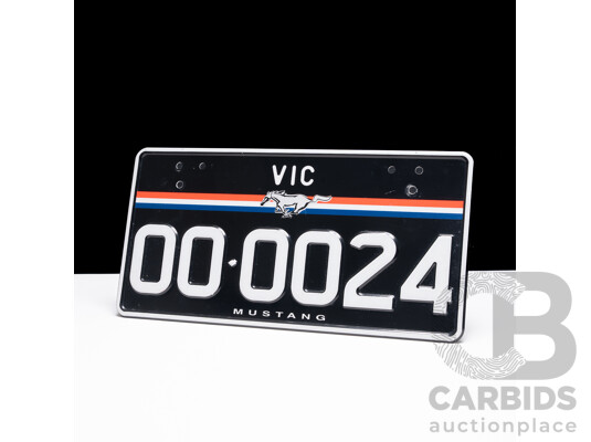 Victorian VIC Custom 6 - Digit Alpha/Numeric Number Plate OO.0024