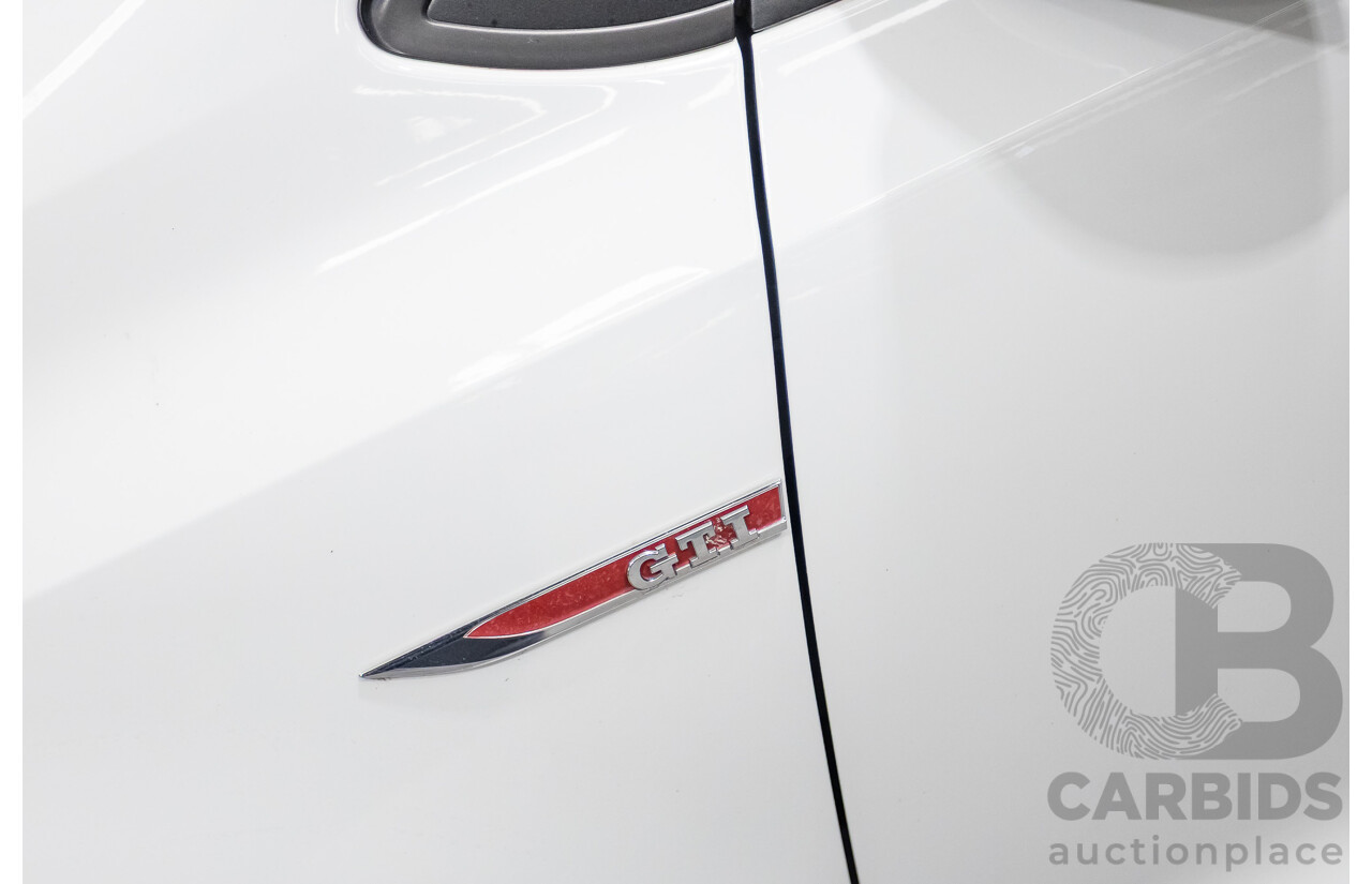 04/2017 Volkswagen Polo GTi FWD 6R MY17 5D Hatchback White 1.8L