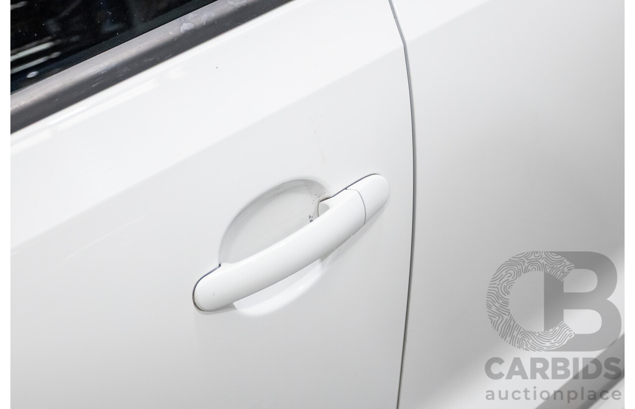 04/2017 Volkswagen Polo GTi FWD 6R MY17 5D Hatchback White 1.8L