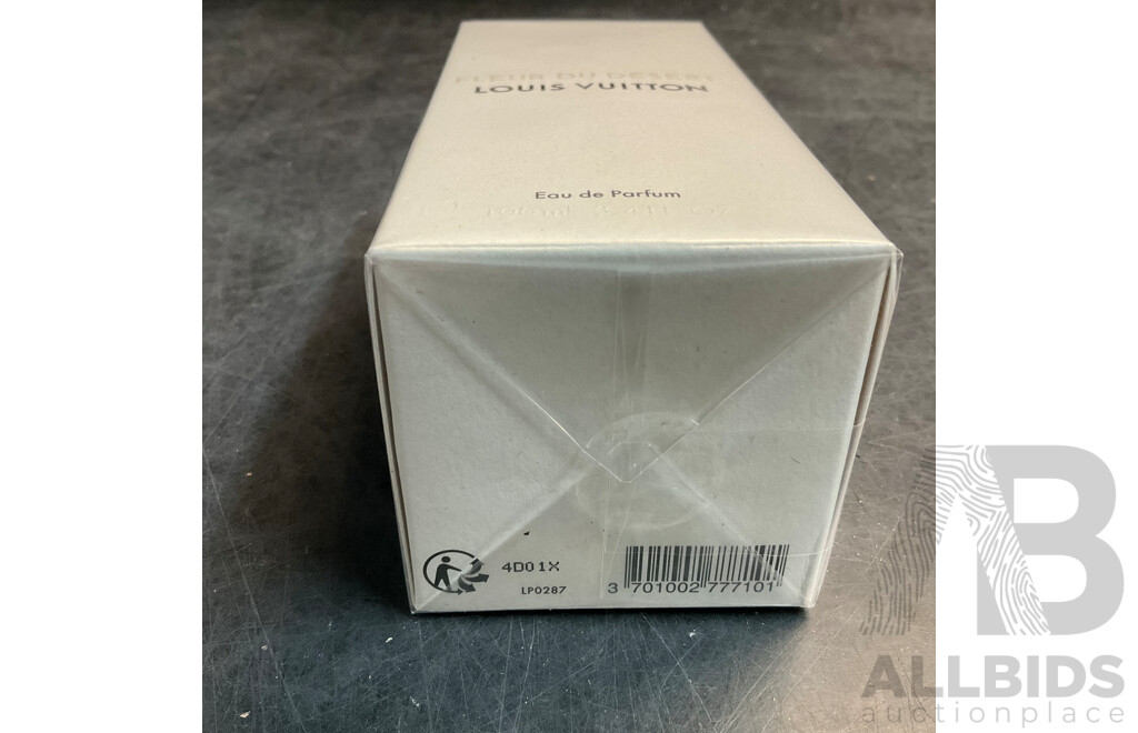 Fleur Du Desert Eau De Parfum Branded Louis Vuitton 100ml