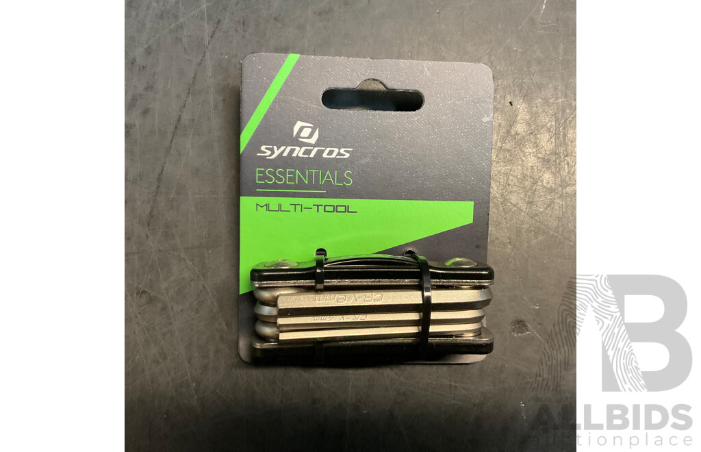 SYNCROS Saddle Bag Strap Mount & Multi-Tools & Sacrifice Handle Bar Tape - Lot of 3