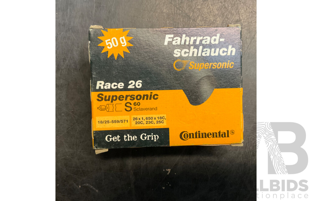 Continental Race 26 Race Inner Tube Supersonic - Lot of 50
