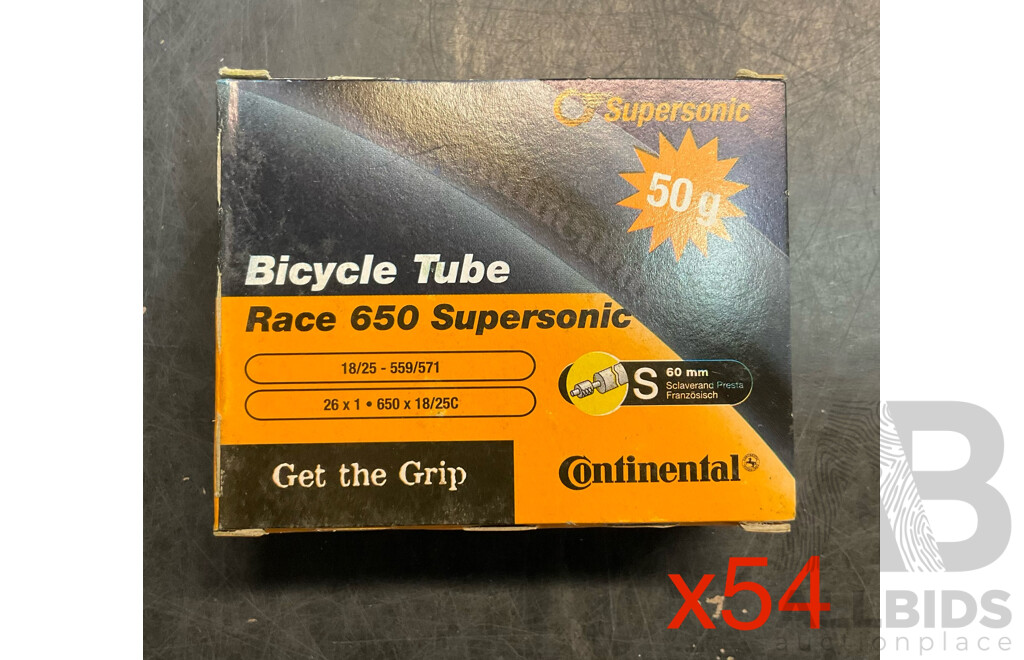 Continental Race 650 Race Tube Supersonic - Lot of 54