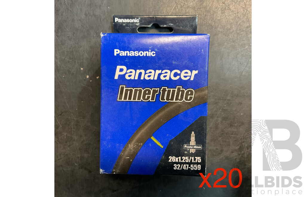 Panasonic Panaracer Inner Tube 26x1.25/1.75 - Lot of 20