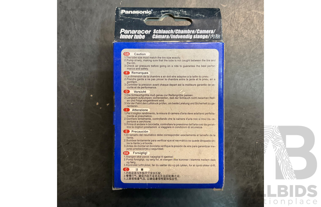 Panasonic Panaracer Inner Tube 26x1.25/1.75 - Lot of 20
