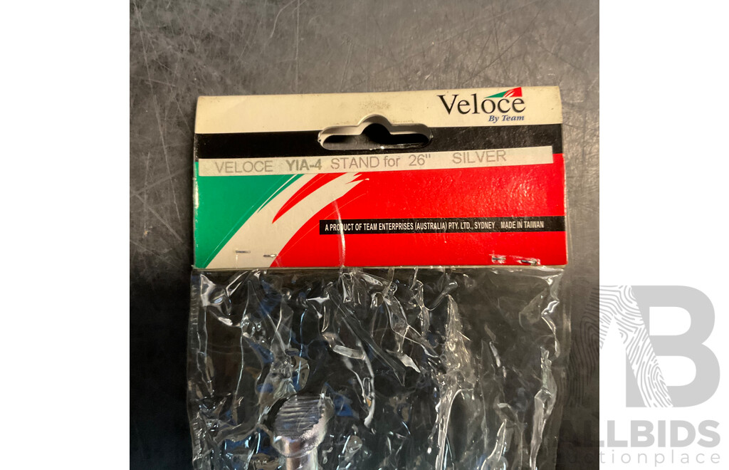 Bicycle Accessories Includes Brake Pads, Stand & More  - Lot of 7