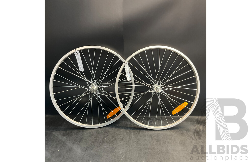 Unbranded Front and Rear MTB 24'' Wheels