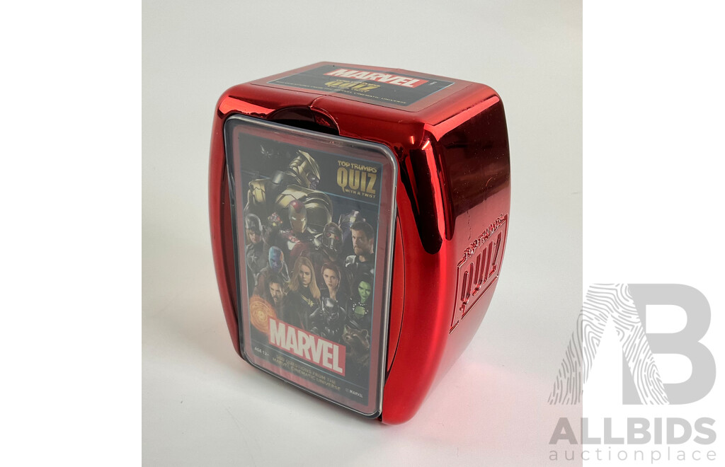 Top Trumps Marvel Cinematic Universe Quiz Game