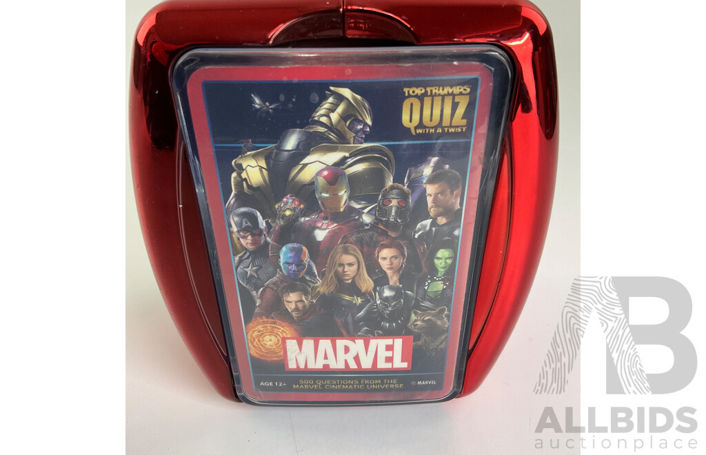 Top Trumps Marvel Cinematic Universe Quiz Game