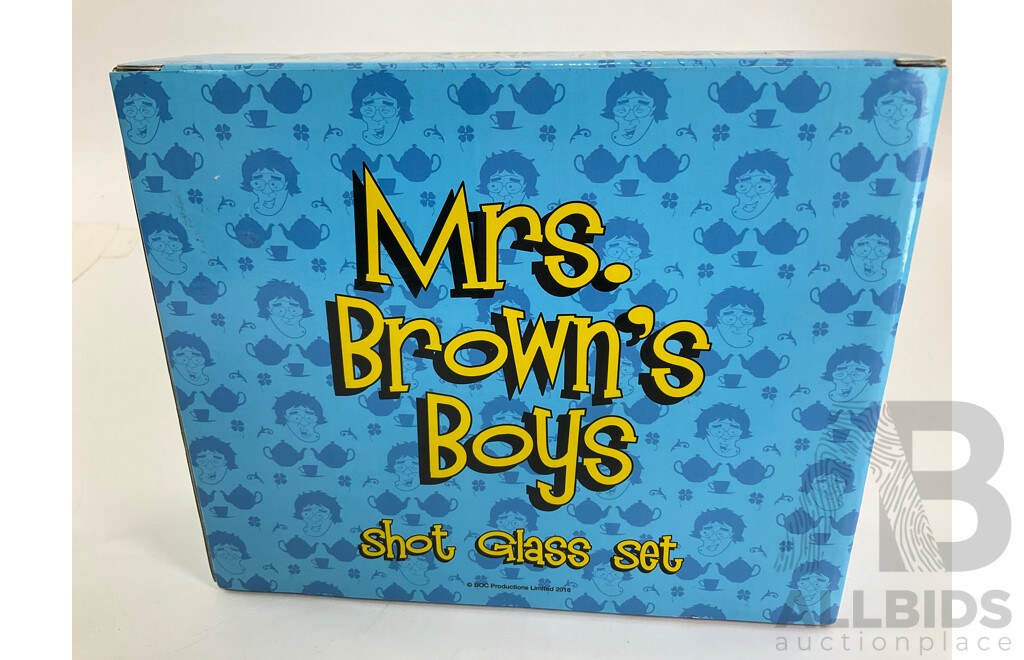 Mrs Browns Boys Shot Glass Set