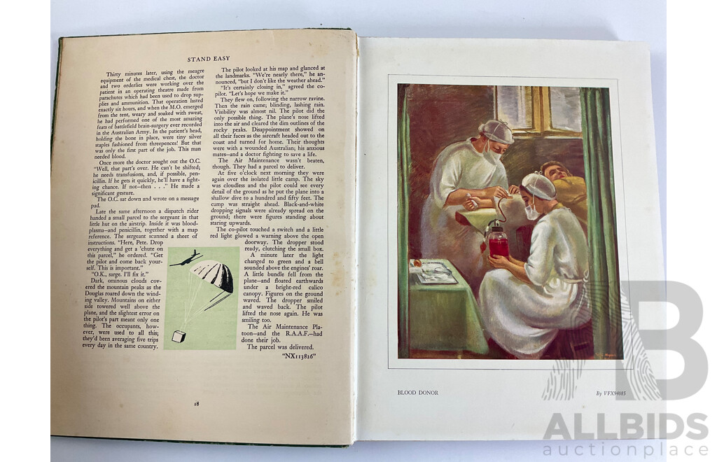 Stand Easy - After the Defeat of Japan, First Edition, 1945