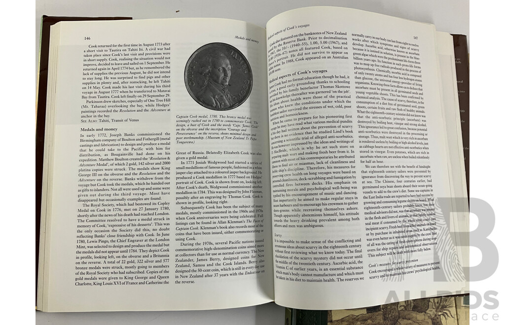 Captain Cook Encyclopedia and Charles Darwin and the Beagle Adventure Books