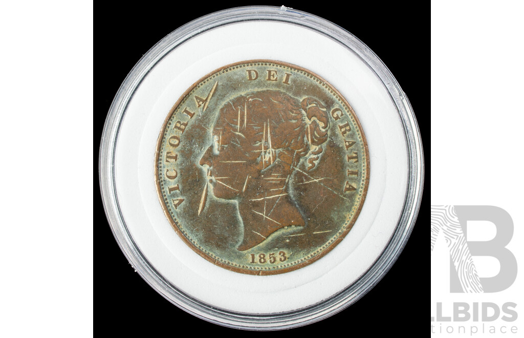 Great Britain 1853 QV Penny