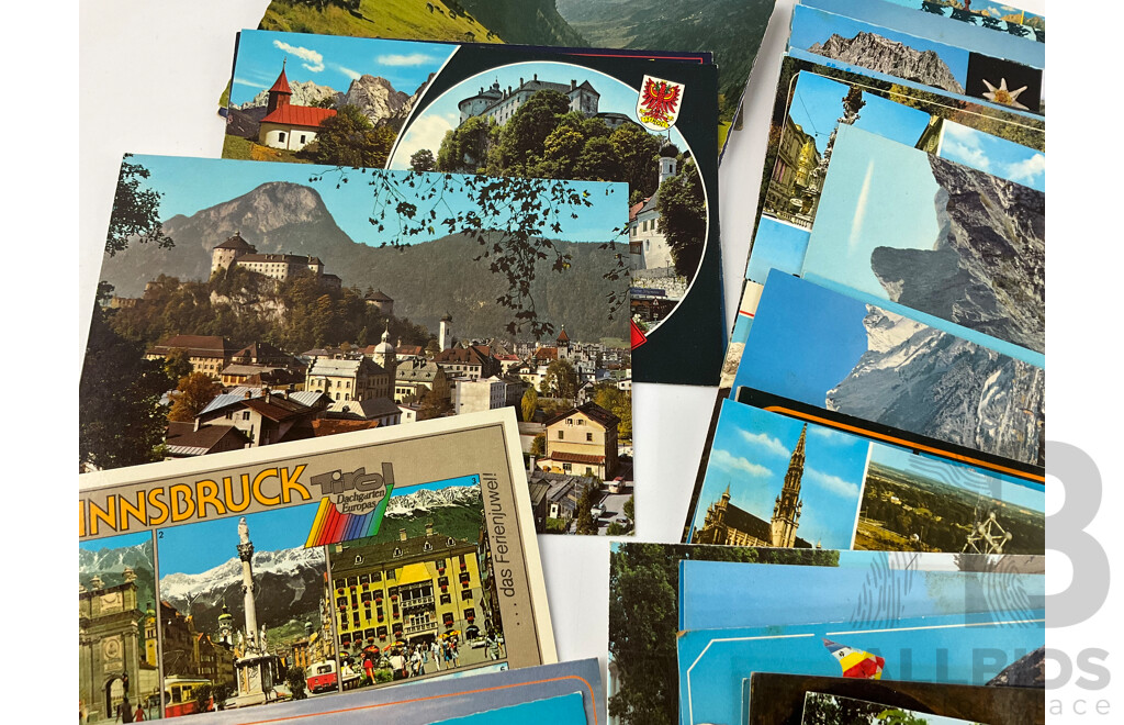 Collection of Vintage Post Cards Including Belgium, Holland and Austria