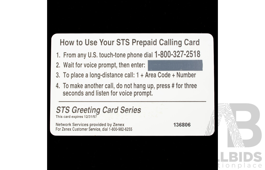 USA STS Phone Card, Koala Please Phone Soon