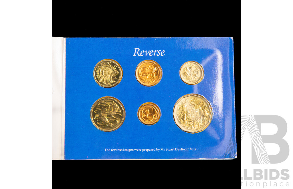 Four Australian RAM UNC Coin Sets Including 1984, 1987, 1988, 1999