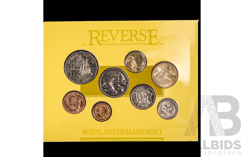 Four Australian RAM UNC Coin Sets Including 1984, 1987, 1988, 1999