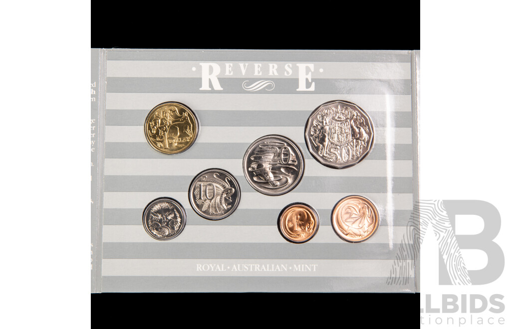 Four Australian RAM UNC Coin Sets Including 1984, 1987, 1988, 1999