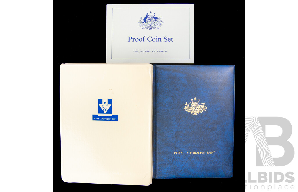 Australian RAM 1987 Seven Proof Coin Set