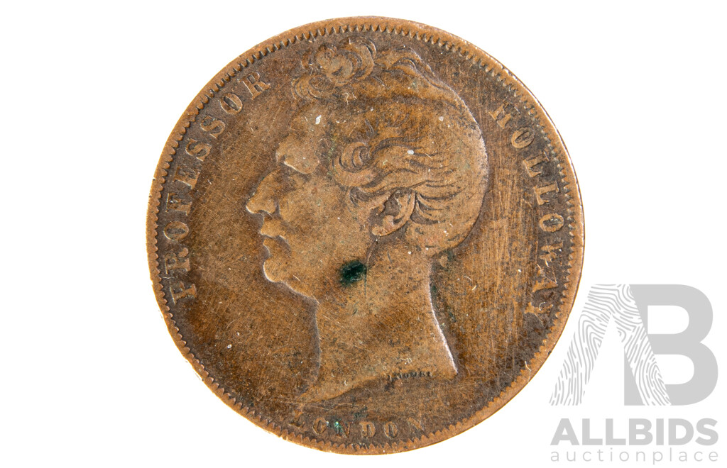 United Kingdom 1857 Holloway's Pills and Ointments Token